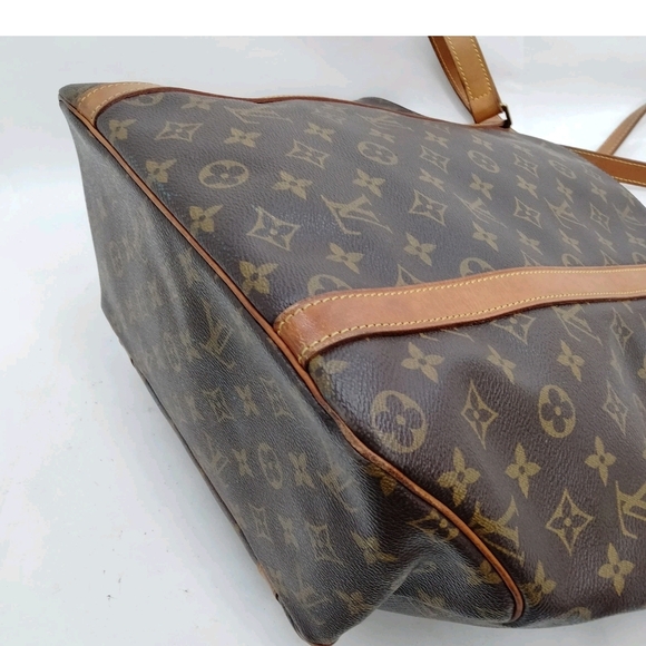 Louis Vuitton LV Shoulder Bag Sac Shopping Brown Monogram - Picture 3 of 7